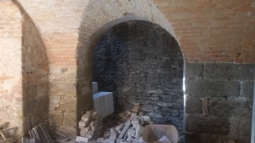 Další z nyní zazděných prostor.