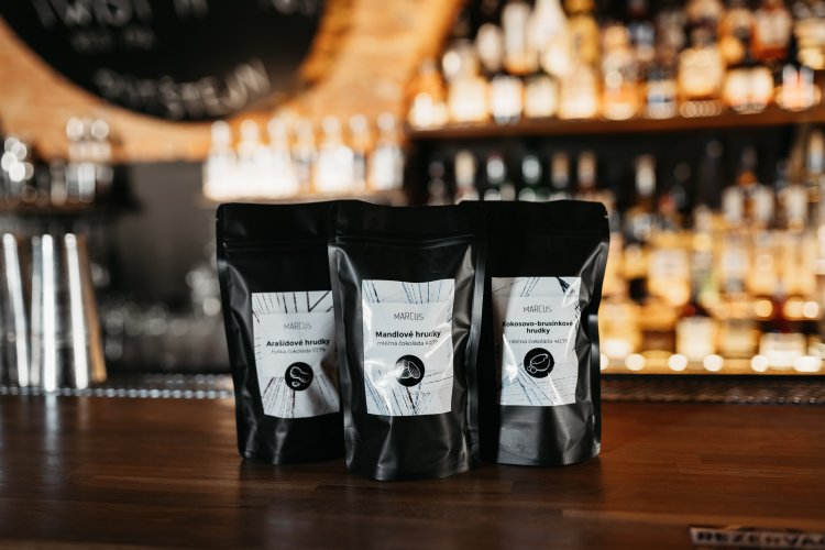 hrudky MANDLOVÉ mléčné