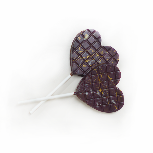 Čokoládové Lízátko SRĎÍČKO