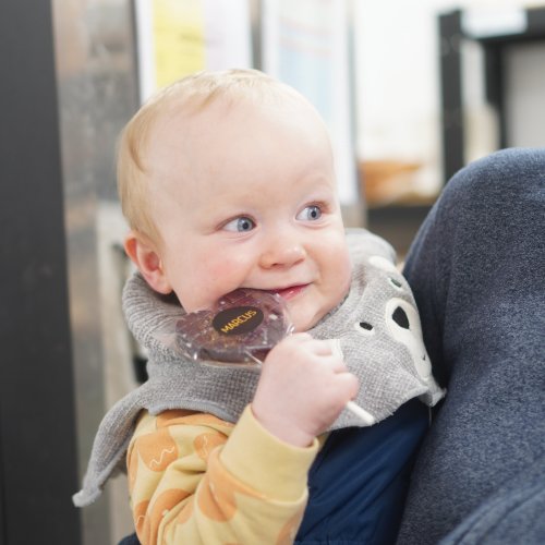 Čokoládové Lízátko SRĎÍČKO