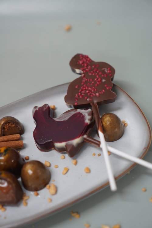 Čokoládové lízátko ZAJÍČEK