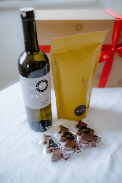 Dárková kazeta KÁVÁ & VÍNO