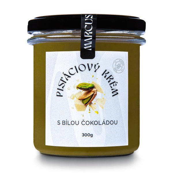 PISTÁCIOVÝ krém 61% s bílou čokoládou 300g