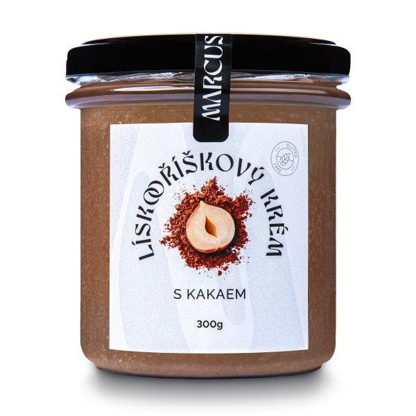 LÍSKOOŘÍŠKOVÝ krém 77% s BIO kakaem 300g