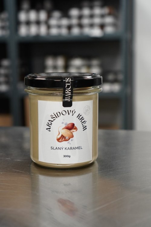 ARAŠÍDOVÝ krém 68% "SLANÝ KARAMEL" 300g