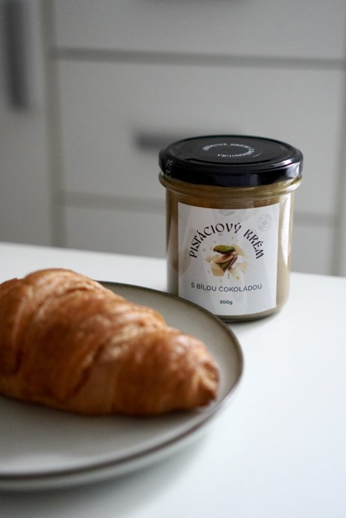 PISTÁCIOVÝ krém 61% s bílou čokoládou 300g