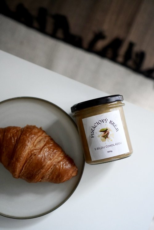 PISTÁCIOVÝ krém 61% s bílou čokoládou 300g