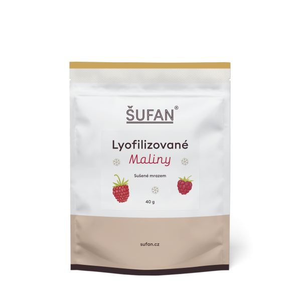 Maliny lyofilizované 40g - ŠUFAN