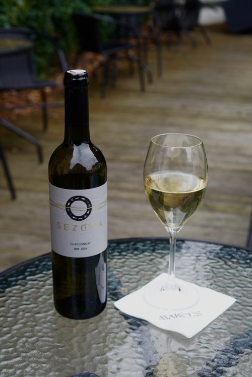 Chardonnay - pozdní sběr, bílé víno polosuché 0,75l (2024)