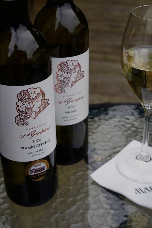 Pálava - výběr z hroznů, bílé víno polosladké 0,75l (2023)