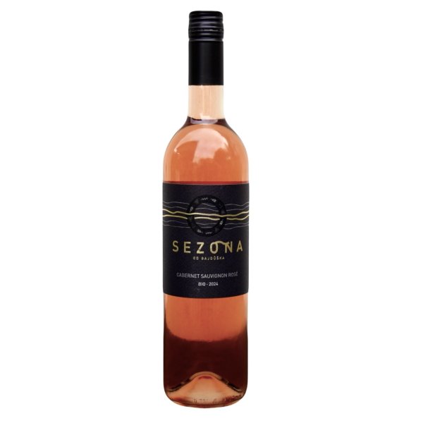 Cabernet Sauvignon rosé - pozdní sběr, růžové víno polosuché 0,75l (2024)