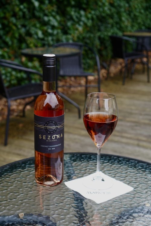 Cabernet Sauvignon rosé - pozdní sběr, růžové víno polosuché 0,75l (2024)