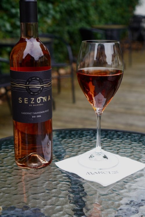 Cabernet Sauvignon rosé - pozdní sběr, růžové víno polosuché 0,75l (2024)