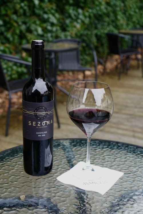 Dornfelder - pozdní sběr, červené víno suché 0,75l