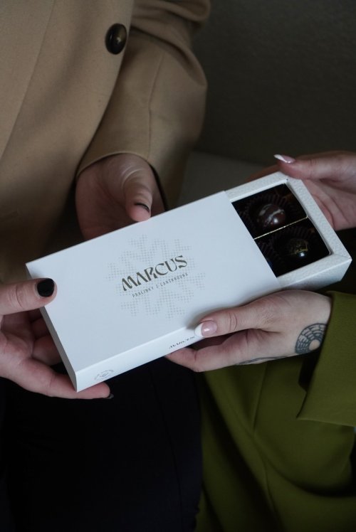 VÁNOČNÍ MLÉČNÁ KOLEKCE 8 pralinek - CE9