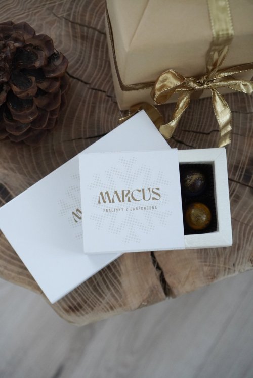 VÁNOČNÍ MLÉČNÁ KOLEKCE 8 pralinek - CE26