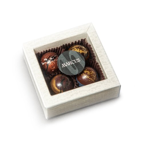 Kolekce 4 pralinek HOŘKÁ ČOKOLÁDA