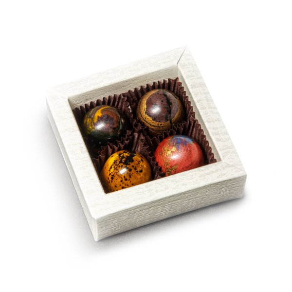 Kolekce 4 pralinek OVOCNÁ