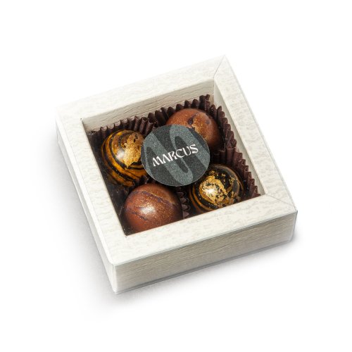 Kolekce 4 pralinek SLANÝ KARAMEL