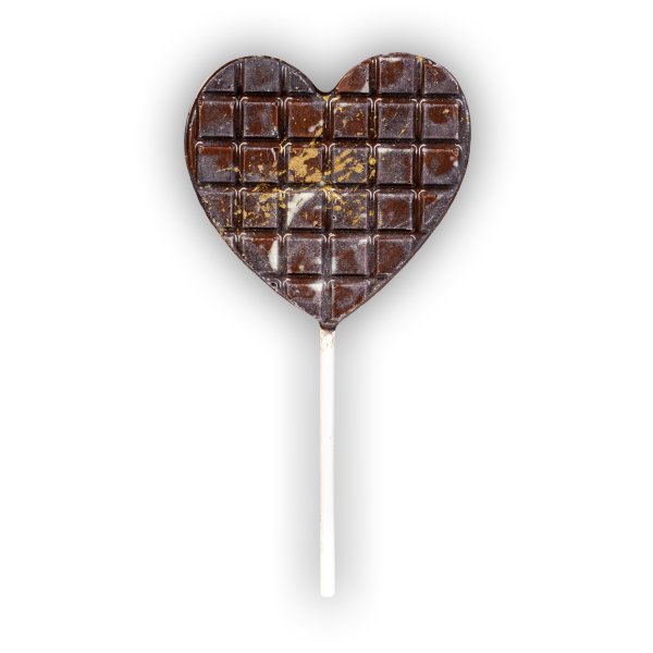 Čokoládové Lízátko SRĎÍČKO