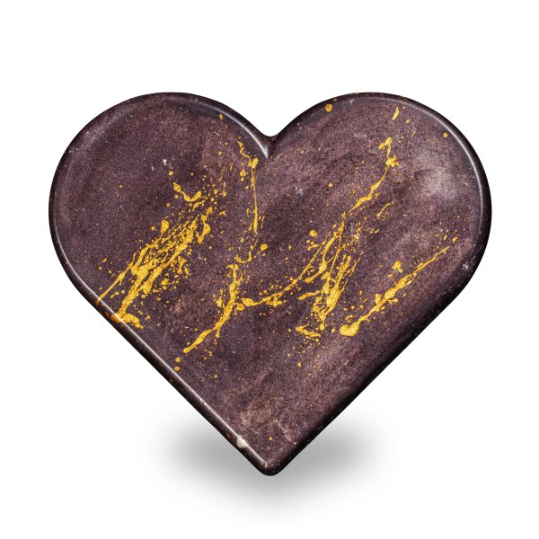 ČOKOLÁDOVÉ SRDCE & Lyofilizovaný rybíz