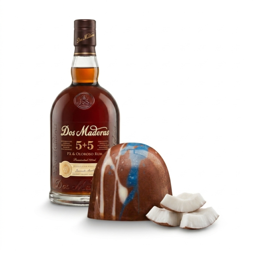 Pralinka KOKOS & RUM DOS MADERAS 5+5